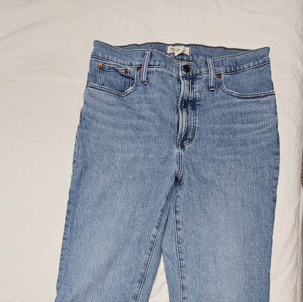 Madewell Light Blue Straight Leg Jeans